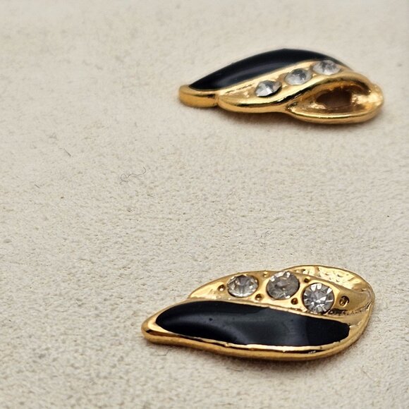 Vtg Brooch & Earrings Bassett Hound Dog 70s Classy Elegant Statement Jewelry Set - Picture 15 of 16